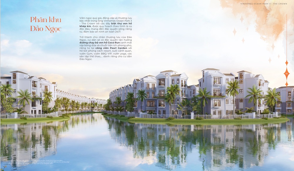 Biệt thự phân Khu Đảo Ngọc Vinhomes Ocean Park 3