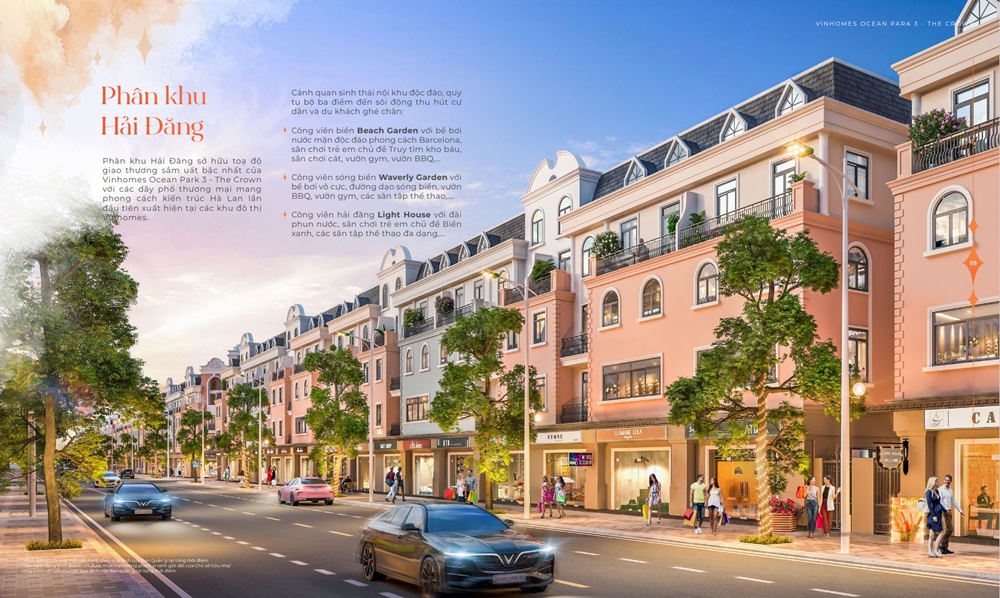 Shophouse Phân Khu Hải Đăng