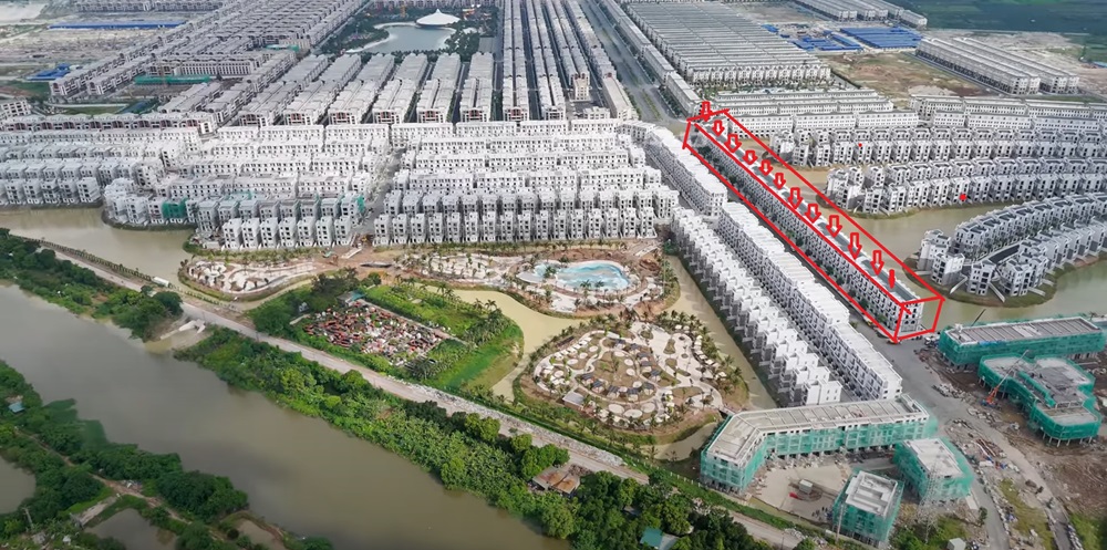 Bán shophouse Đảo Ngọc đường Đại Lộ Bốn Mùa Vinhomes Ocean Park 3 The Crown Hưng Yên giá rẻ