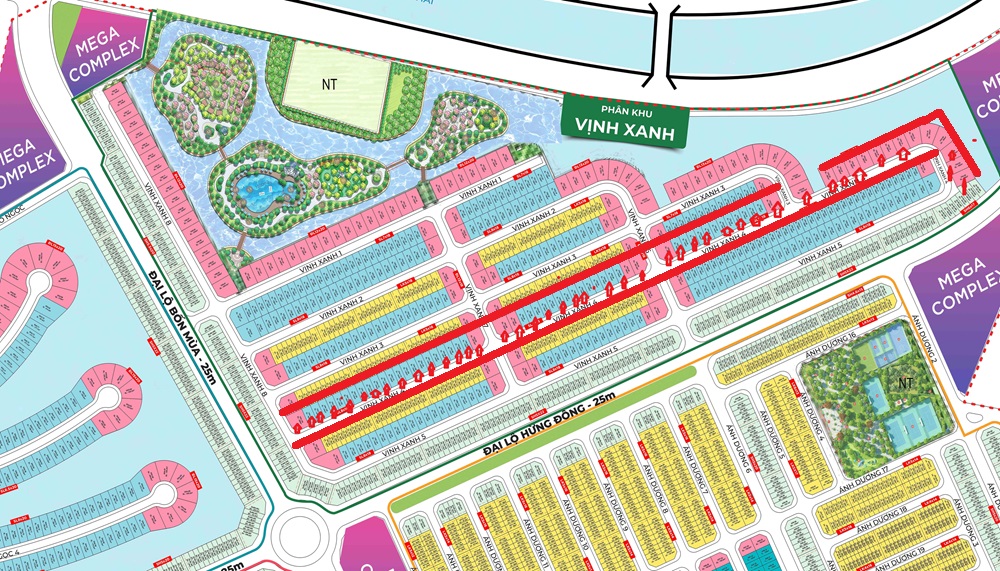 Bán biệt thự Vịnh Xanh 4 Vinhomes Ocean Park 3 The Crown Hưng Yên