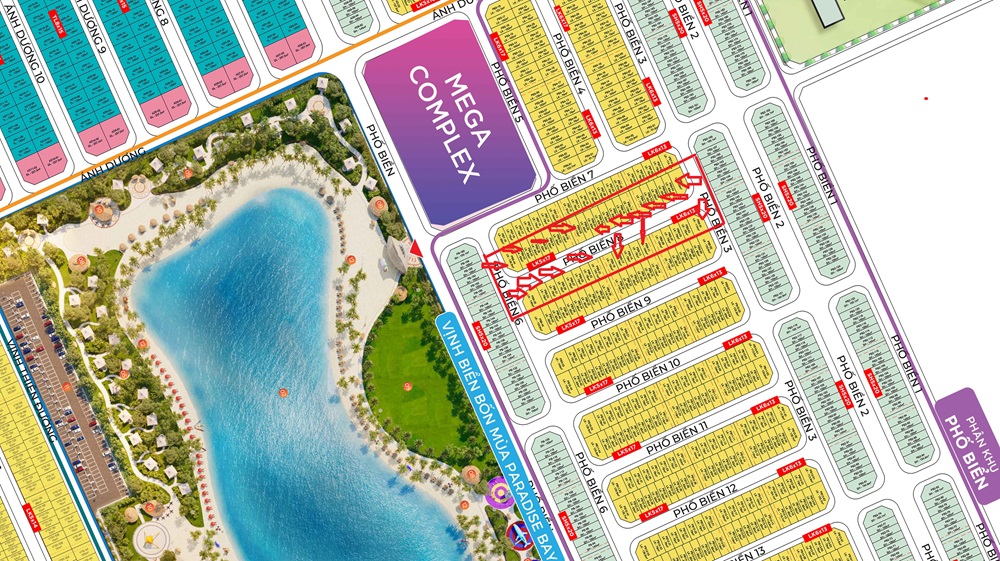 Bán liền kề Phố Biển 8 Vinhomes Ocean Park 3 The Crown Hưng Yên, dãy thuận tiện xử dụng tiện ích dễ dàng để ở hoặc kinh doanh hơn 50 tòa chung cư Happy Homes
