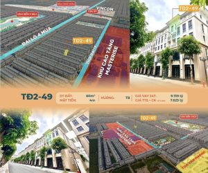 Bán liền kề Thời Đại 2 căn 49 Vinhomes Ocean Park 3 The Crown Hưng Yên
