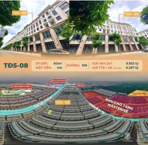 Bán liền kề Thời Đại 5 căn 08 Vinhomes Ocean Park 3 The Crown Hưng Yên