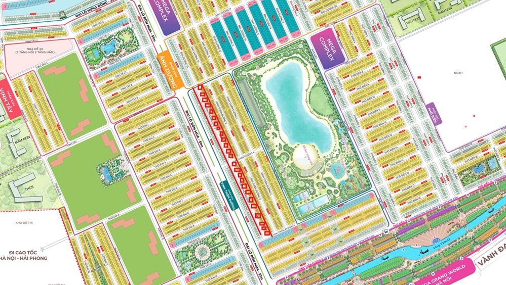 Bán liền kề Vịnh Thiên Đường 3 Vinhomes Ocean Park 3 The Crown Hưng Yên
