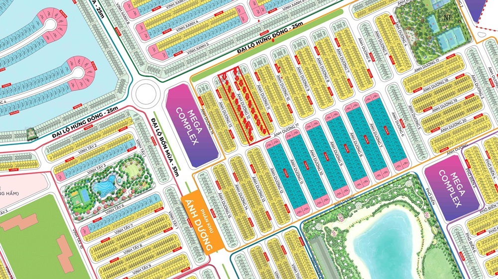 Bán Liền kề 12 Ánh Dương Vinhomes Ocean Park 3 The Crown Hưng Yên giá rẻ