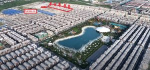 Bán shophouse Phố Biển 16 Vinhomes Ocean Park 3 The Crown Hưng Yên mặt đối diện chung cư Happy Homes