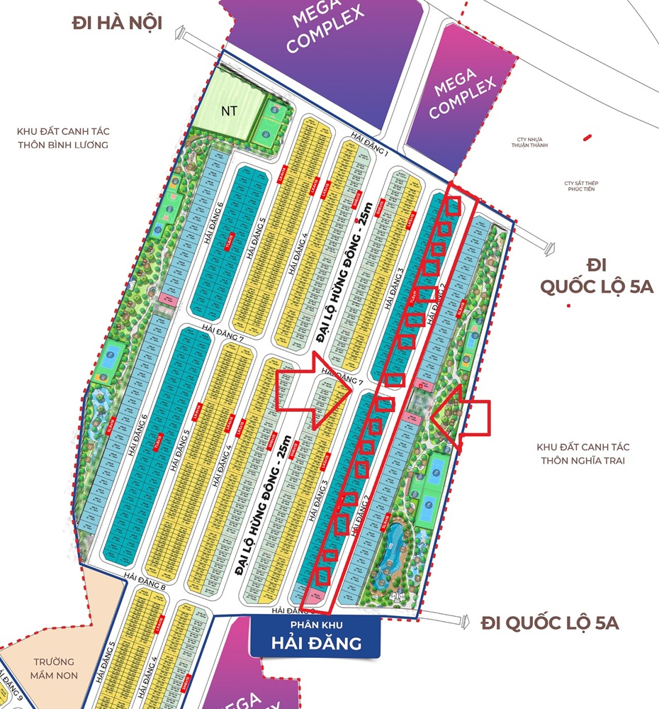 Bán biệt thự tứ lập Hải Đăng 2 Vinhomes Ocean Park 3 The Crown Hưng Yên