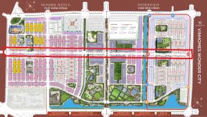 Bán shophouse Đại Lộ Ban Mai Vinhomes Wonder City Đan Phượng