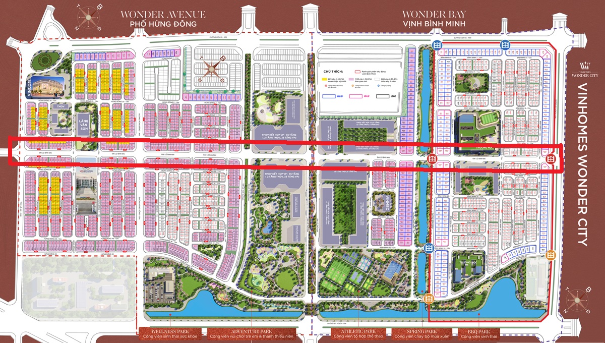 Bán shophouse Đại Lộ Ban Mai Vinhomes Wonder City Đan Phượng