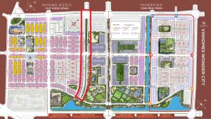Bán shophouse Đại Lộ Thái Dương Vinhomes Wonder City Đan Phượng
