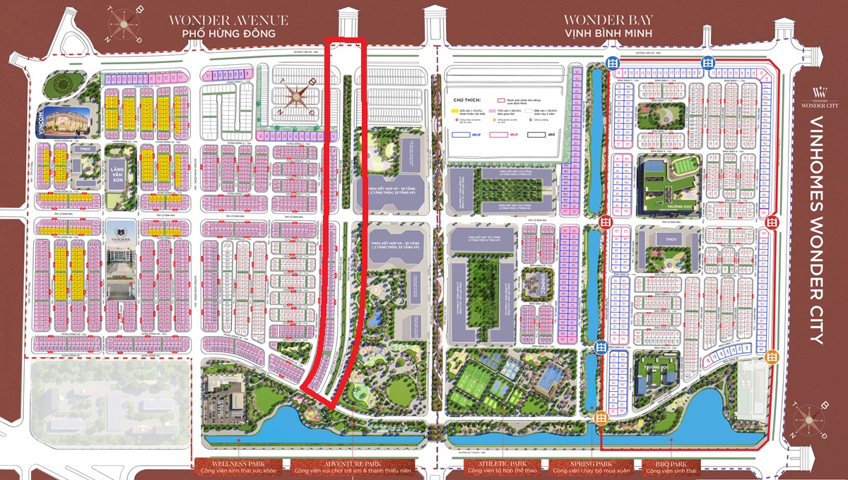 Bán shophouse Đại Lộ Thái Dương Vinhomes Wonder City Đan Phượng