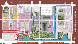 Bán shophouse Hừng Đông 50 Vinhomes Wonder City Đan Phượng