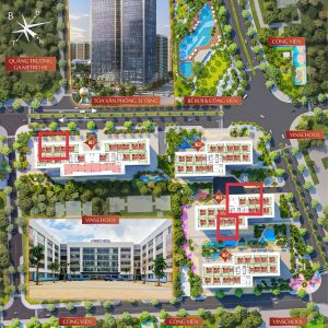 Shophouse chân đế The Beverly Vinhomes Ocean Park 1; bán và cho thuê