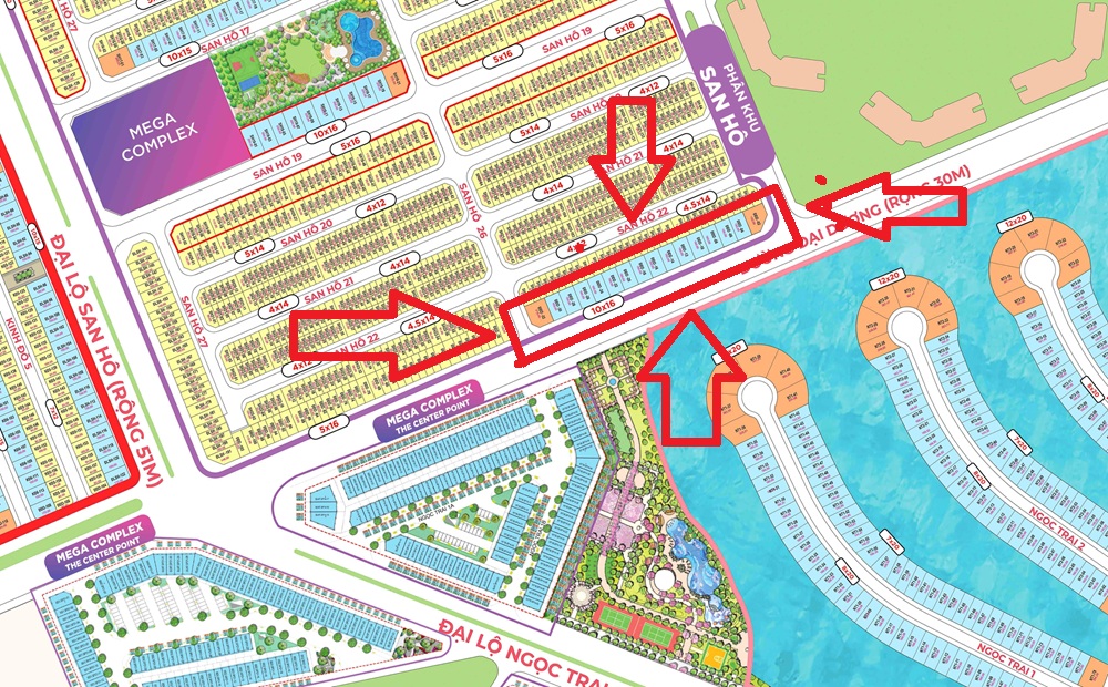 Bán Biệt thự Đại Dương đường 30m Vinhomes Ocean Park 2 The Empire Hưng Yên