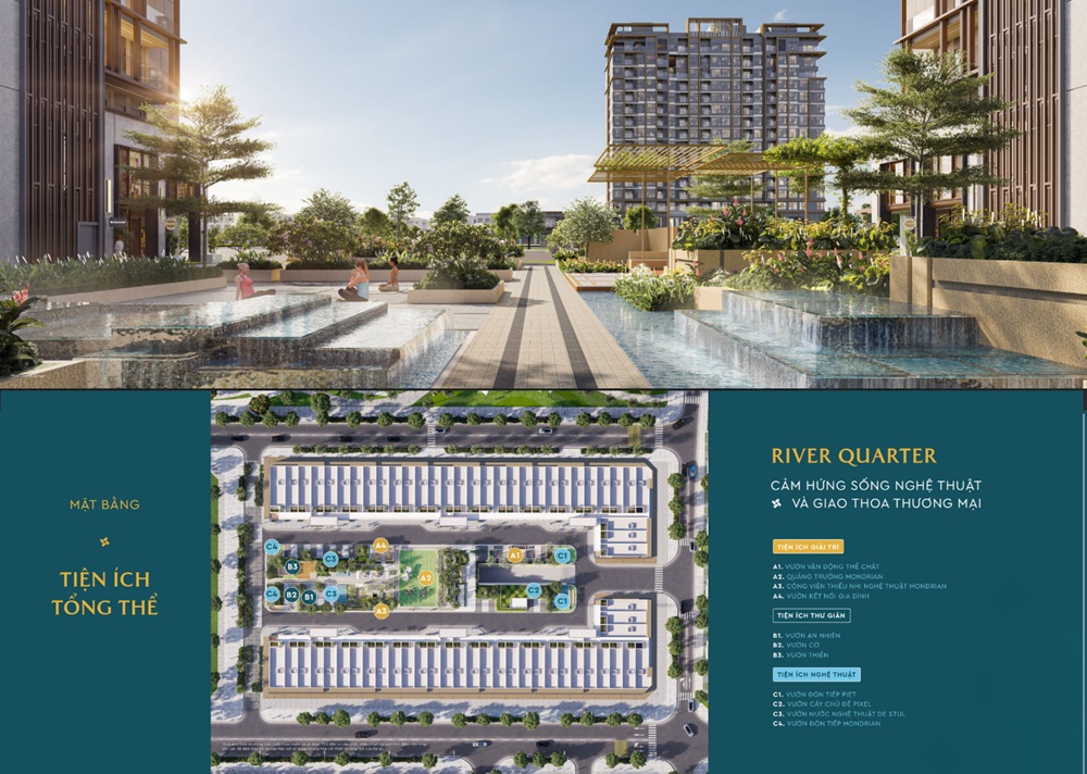 Bản đồ tiện ích Masteri Sky Quarter