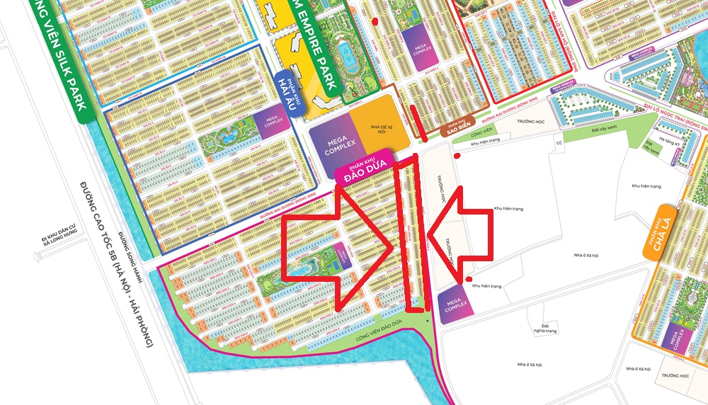 Bán liền kề Đảo Dừa 10 Vinhomes Ocean Park 2 The Empire Ocean City Hưng Yên