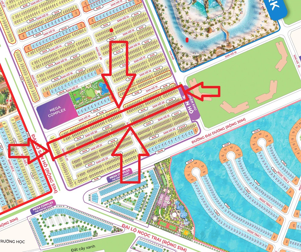 Bán liền kề San Hô 20 Vinhomes Ocean Park 2 The Empire Hưng Yên