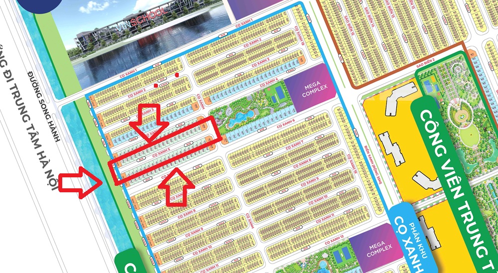 Biệt thự Cọ Xanh 5 Vinhomes Ocean Park 2 The Empire Ocean City Hưng Yên. Mua bán chuyển nhượng giá rẻ nhất thị trường
