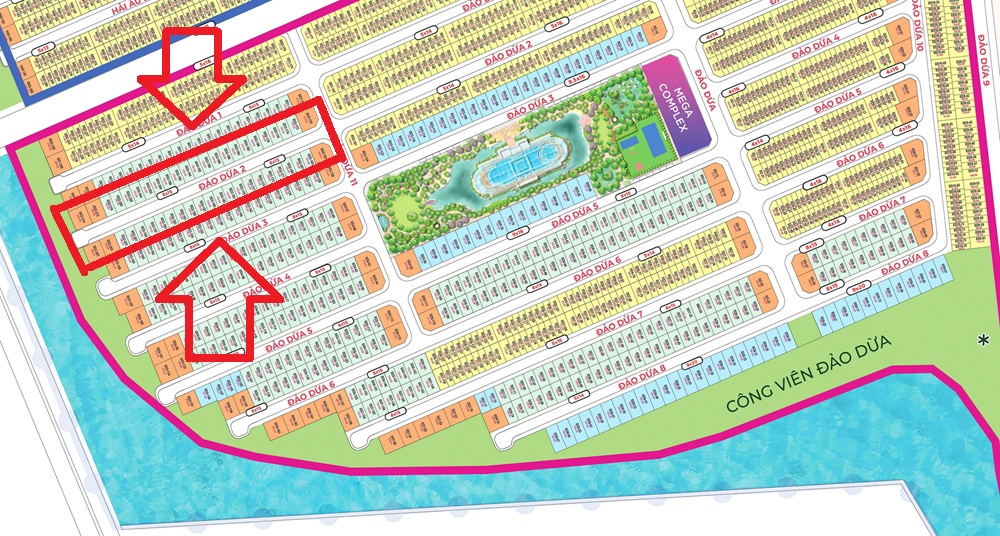 Biệt thự Đảo Dừa 2 Vinhomes Ocean Park 2 - The Empire (Ocean City) Hưng Yên giá rẻ