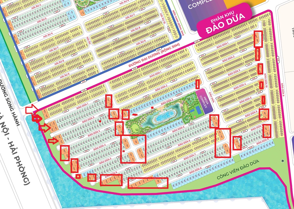 Biệt thự đơn lập Đảo Dừa Vinhomes Ocean Park 2 - The Empire (Ocean City) Hưng Yên giá rẻ