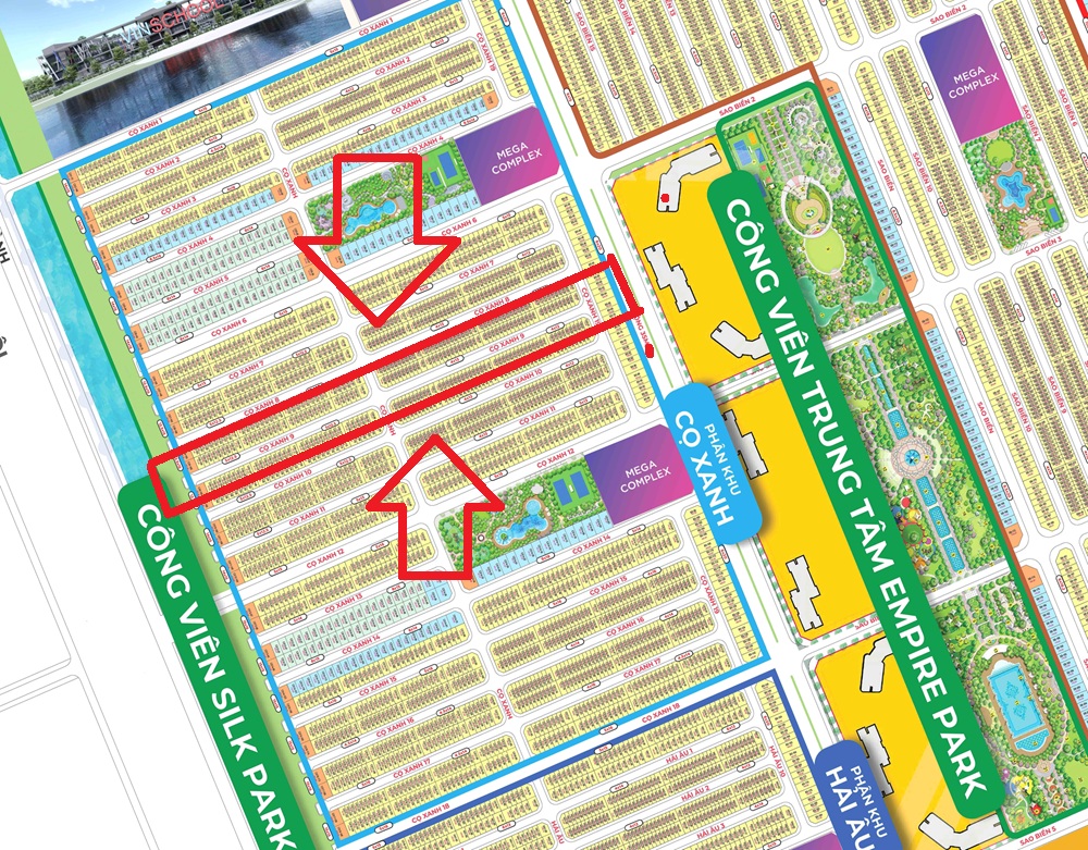 Liền kề Cọ Xanh 9 Vinhomes Ocean Park 2 The Empire Ocean City Hưng Yên