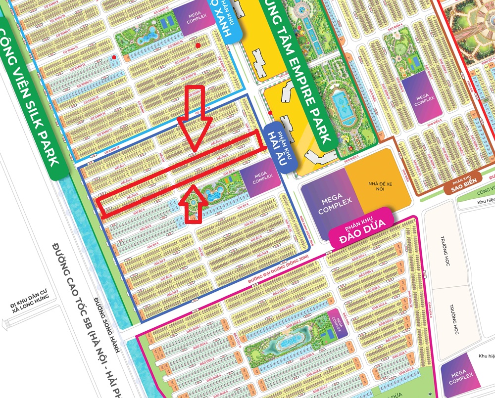 Liền kề Hải Âu 3 Vinhomes Ocean Park 2 The Empire Ocean City Hưng Yên