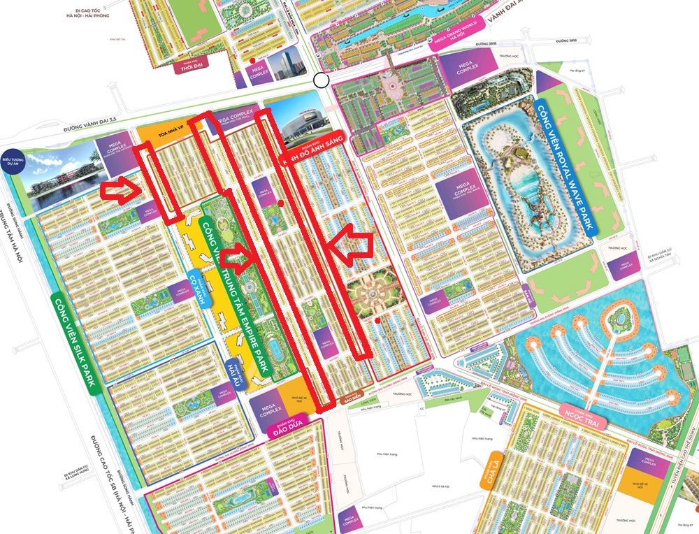 Shophouse Sao Biển Vinhomes Ocean Park 2 The Empire Hưng Yên