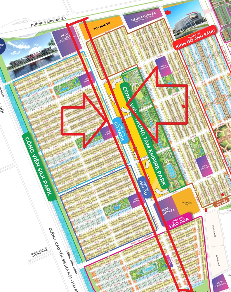 Shophouse liền kề Biển Xanh Vinhomes Ocean Park 2 The Empire Ocean City Hưng Yên