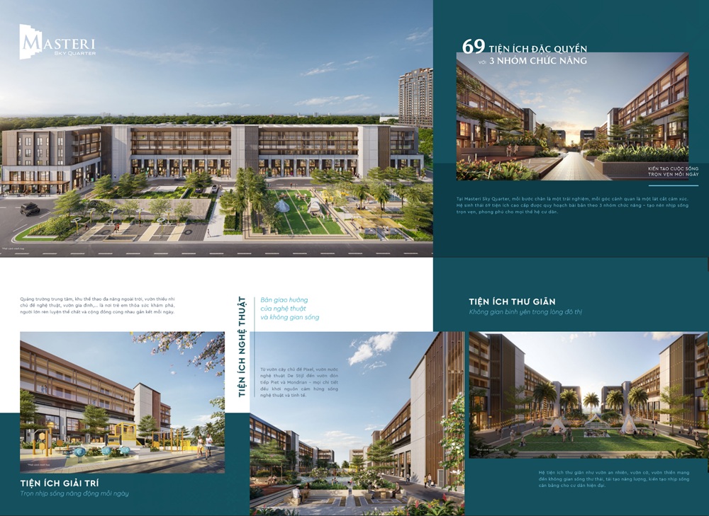 Tiện ích Masteri Sky Quarter