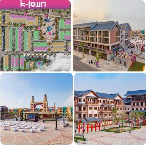 cho thuê the K-Town vinhomes ocean park 2; Cho tôi thông tin, hình ảnh, diện tích, giá cho thuê, các ngành hàng, dòng người, dòng tiền, dòng xe