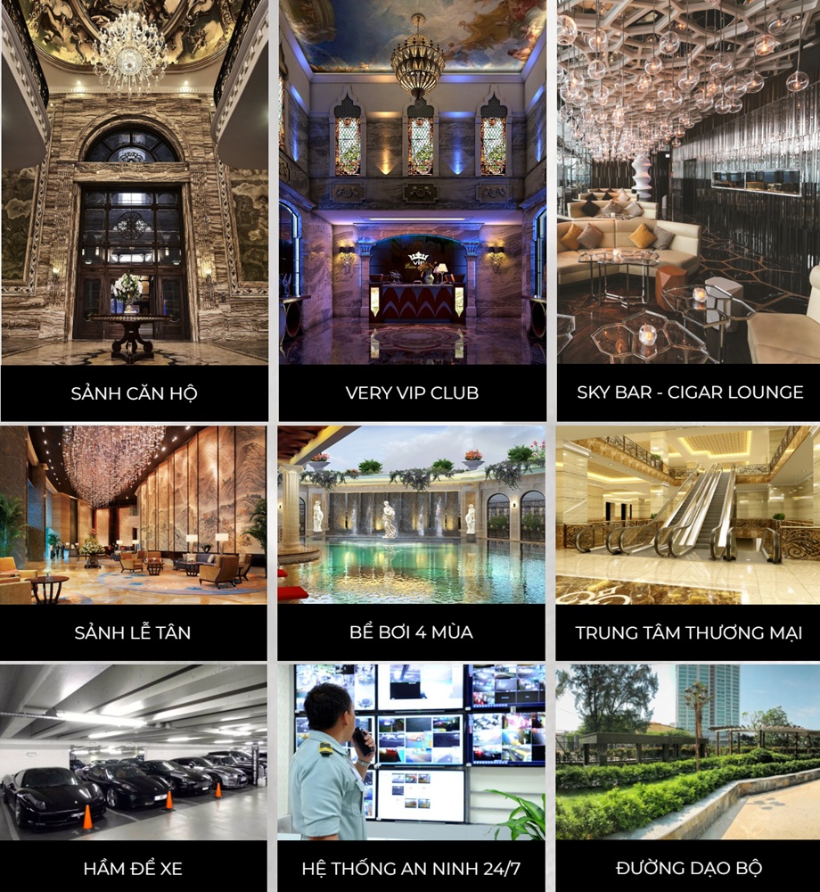 Tiện ích Masterise The Grand Hà Nội (Masterise D'. San Raffles) 22-24Hàng Bài