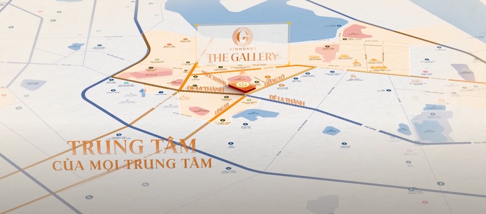 Vị trí Vinhomes The Gallery Giảng Võ - 148 Giảng Võ, Ba Đình, Hà Nội