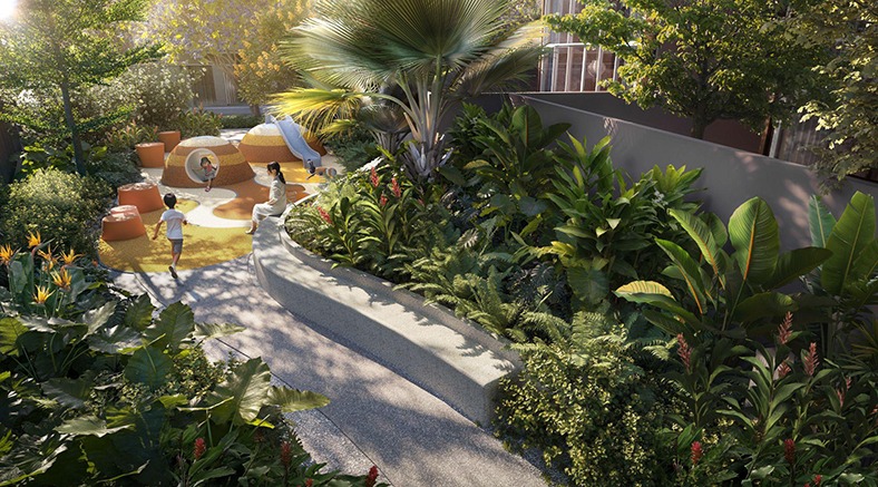 sân chơi Garden Villa The Fullton Edition