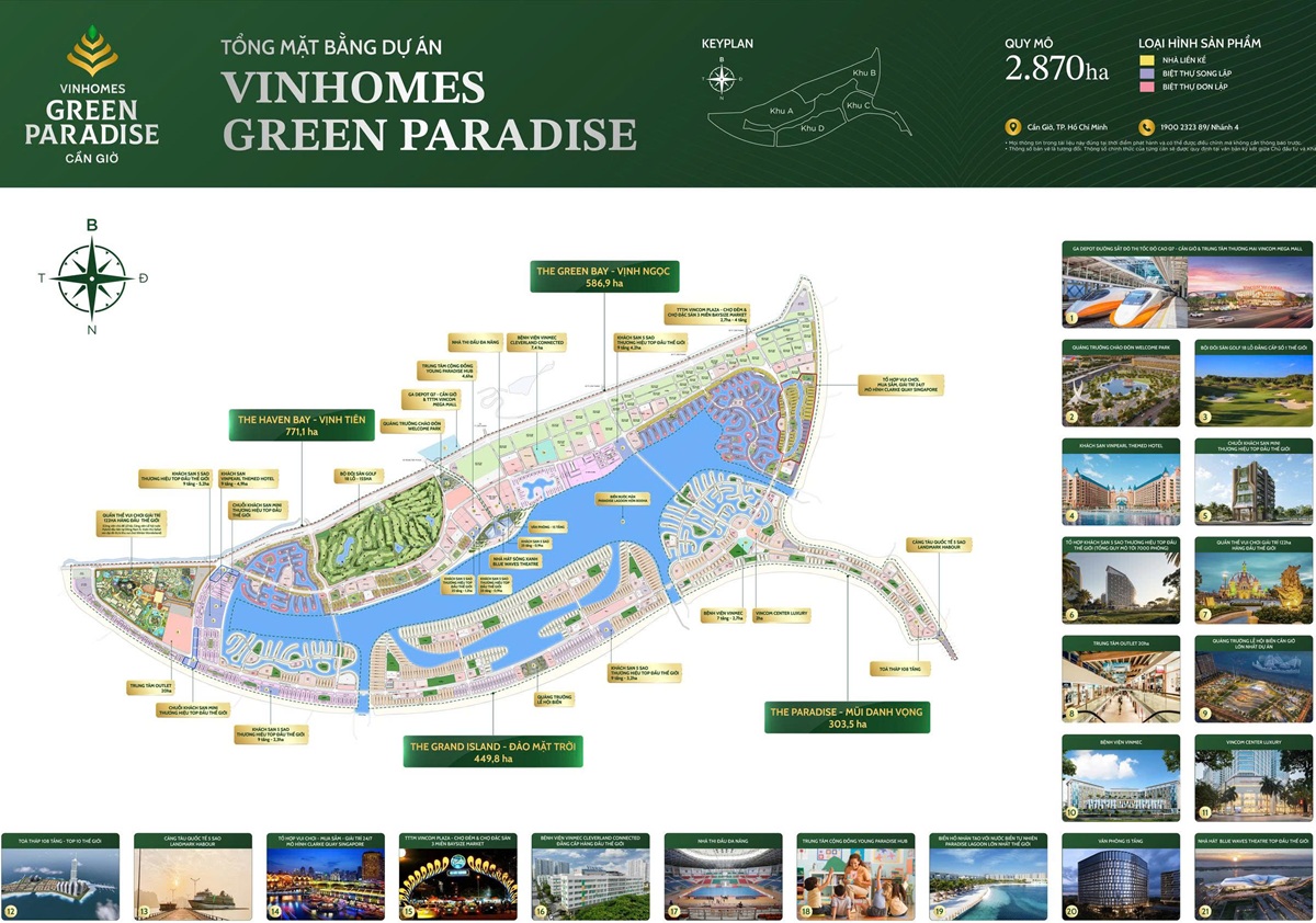 Khu đô thị Vinhomes Green Paradise Cần Giờ