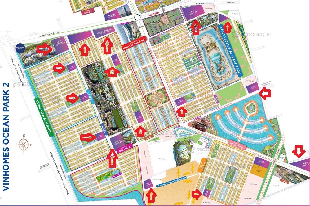 Mua bán cho thuê Mega Complex Vinhomes Ocean Park 2 The Empire Hưng Yên giá gốc cắt lỗ Chủ đầu tư