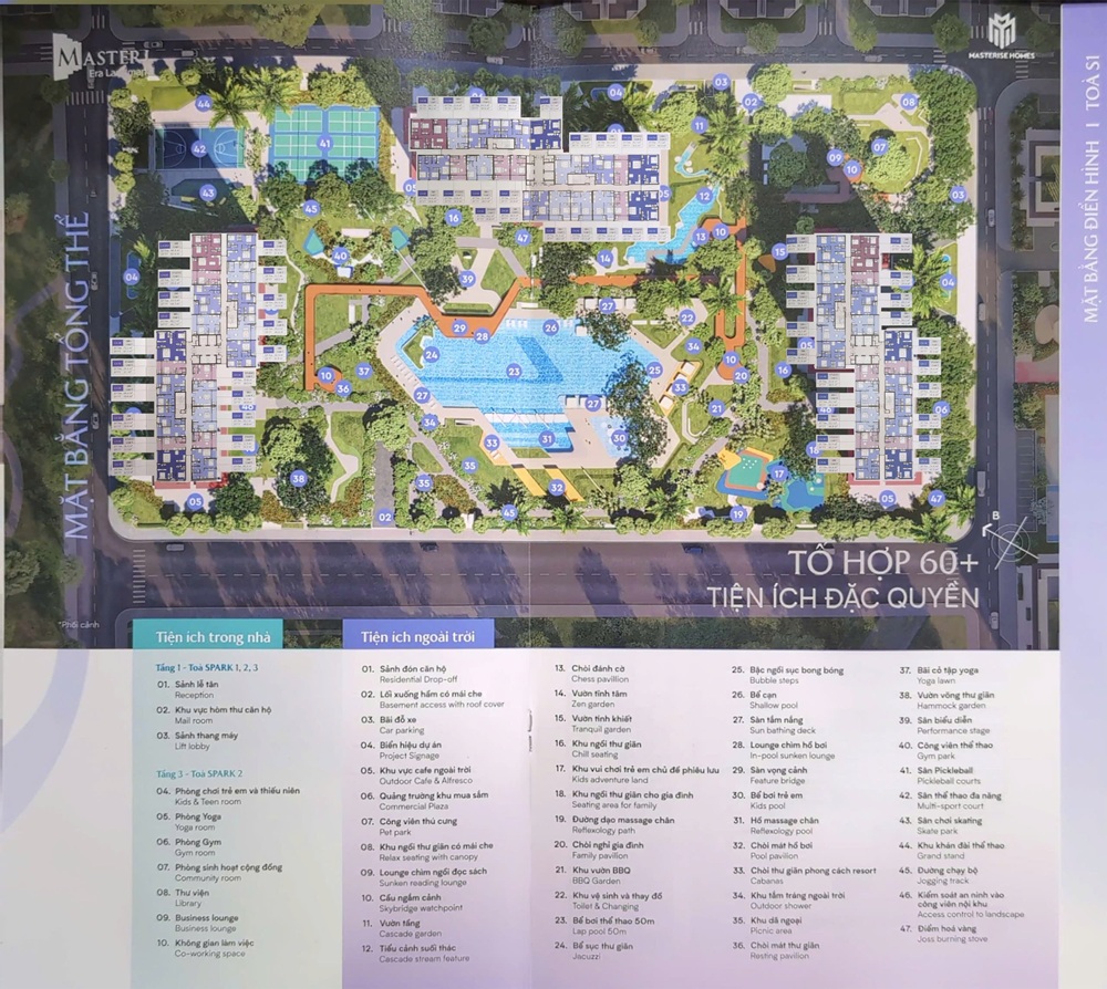 Tòa Spark Căn hộ chung cư Masteri Era Landmark Vinhomes Ocean Park 3 The Crown Hưng Yên