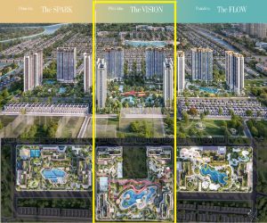 Tòa Vision Masteri Era Landmark Vinhomes Ocean Park 3 The Crown Hưng Yên