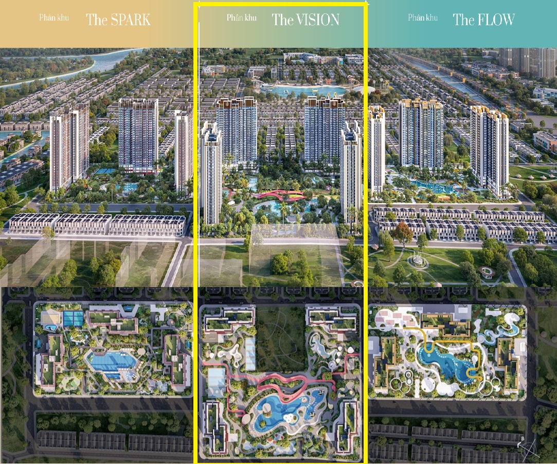 Tòa Vision Masteri Era Landmark Vinhomes Ocean Park 3 The Crown Hưng Yên