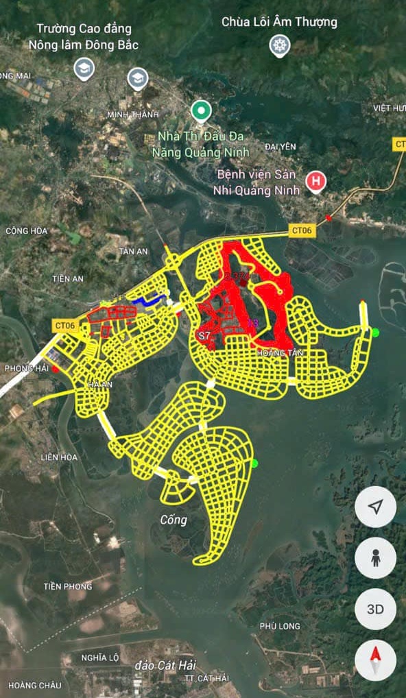 Vị trí Vinhomes Apollo City Hạ Long Xanh Quảng Ninh