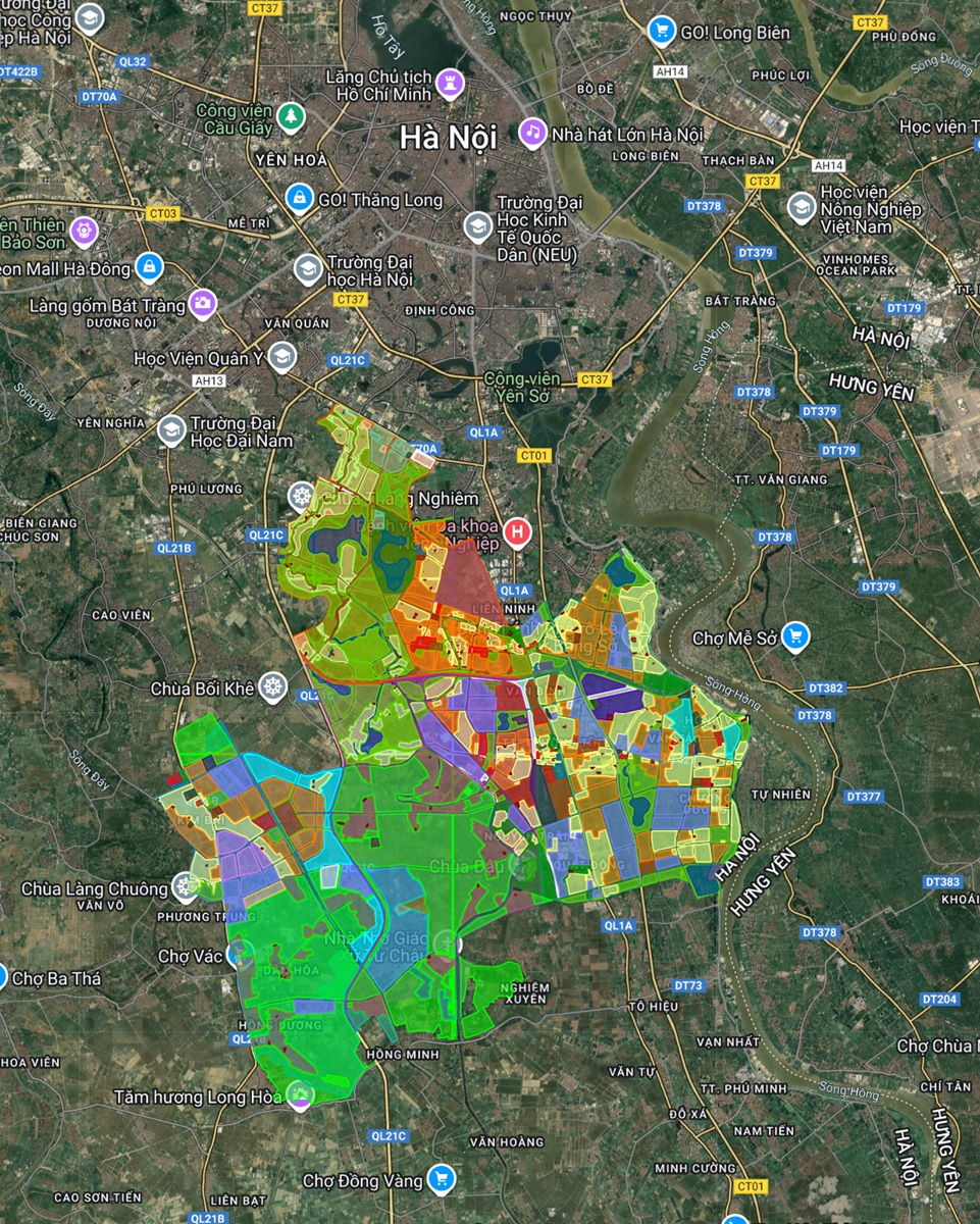 Vị trí Vinhomes Olympic Ngọc Hồi Thanh Trì Hà Nội