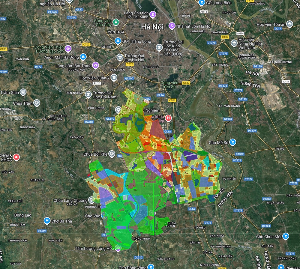 Vị trí biệt thự Vinhomes Olympic Ngọc Hồi