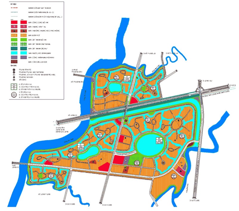 Mặt bằng Vinhomes City Royal; Khu đô thị tại Tây Ninh