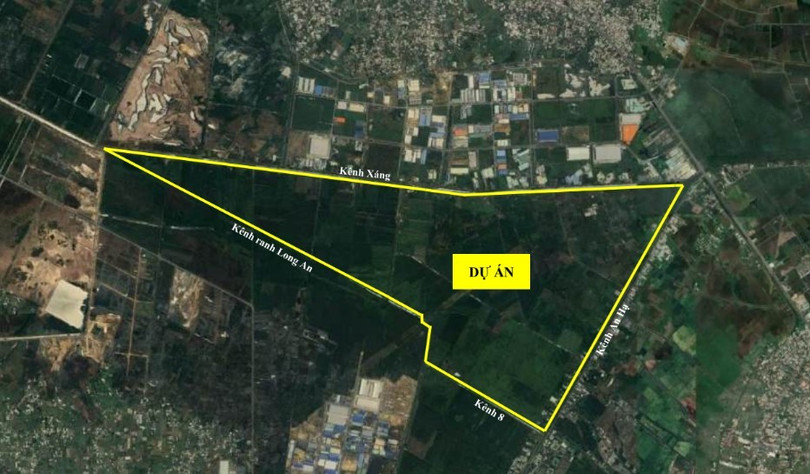 Vị trí lô đất khu đô thị Hóc Môn