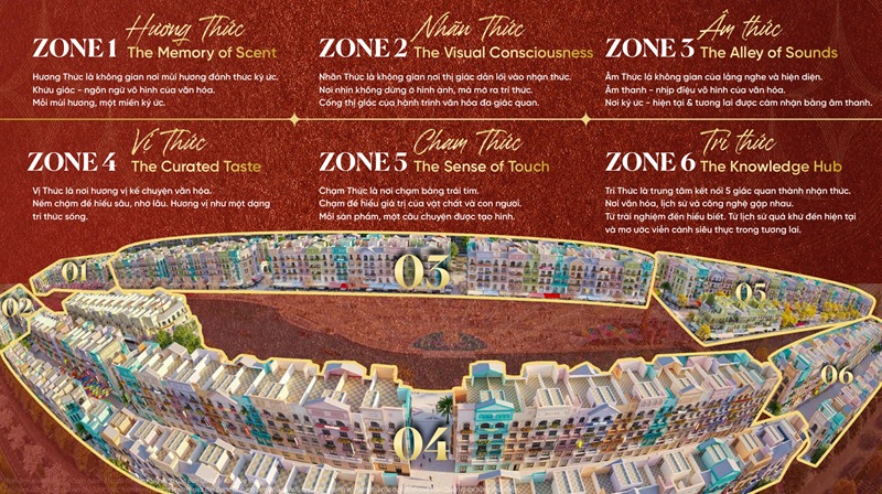 Quy hoạch ngành hàng Venice Grand Wold Vinhomes Ocean Park 3 The Crown Hưng Yên