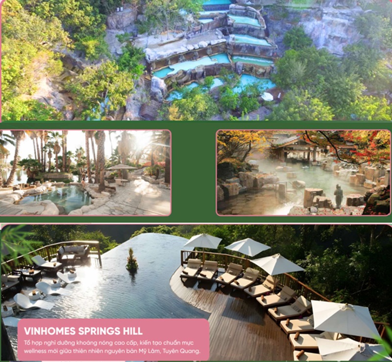 Suối khoáng nóng Vinhomes Springs Town