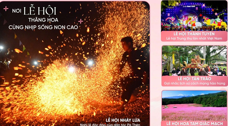 Tập trung lễ hội Vinhomes Spings Hill Mỹ Lâm Tuyên Quang