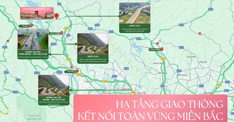 Vị trí Mở bán Vinhomes Mỹ Lâm Tuyên Quang