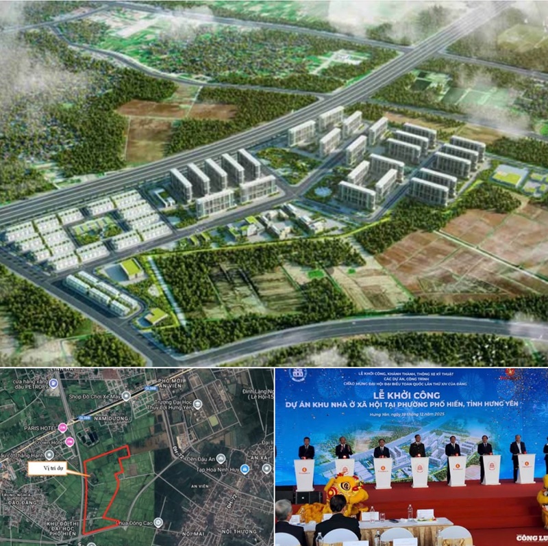 Dự án nhà ở xã hội chung cư Happy Home Phố Hiến Hưng Yên