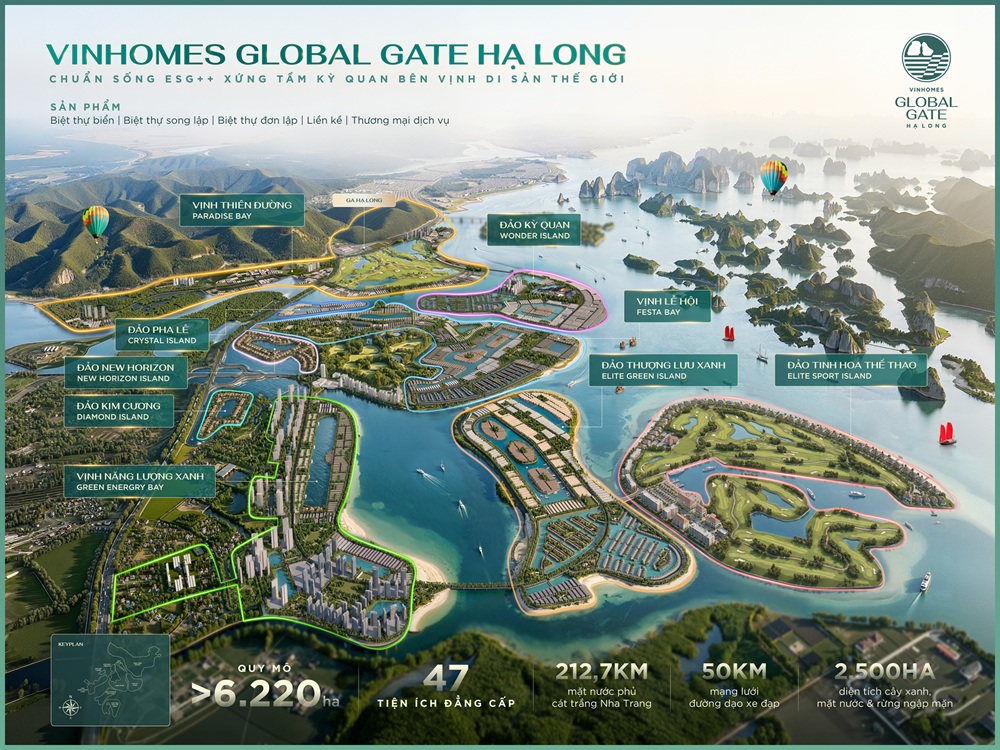 Khu đô thị Vinhomes Global gate Hạ Long Quảng Ninh mở bán