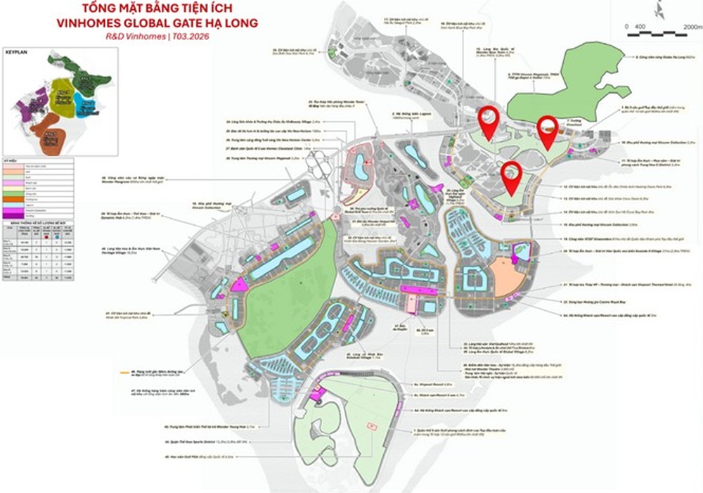 Tiện ích Vinhomes Global Gate Hạ Long Quảng Ninh